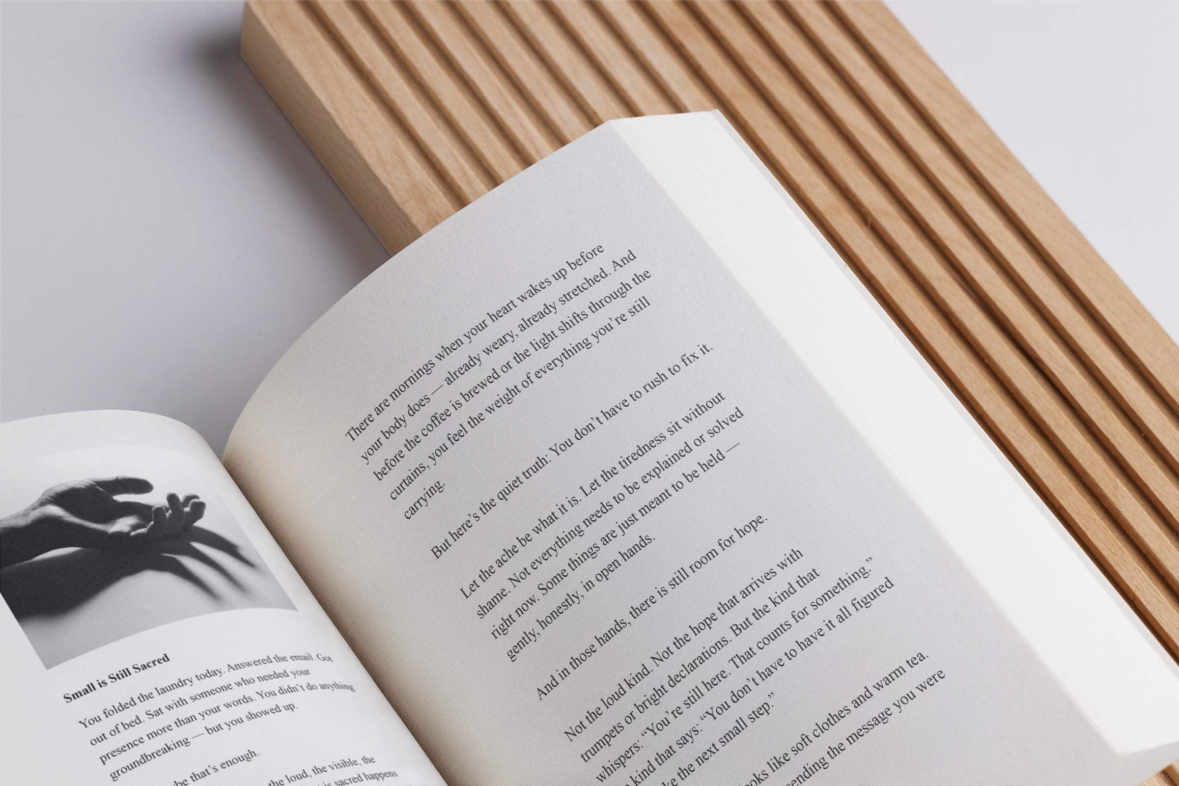 opened book